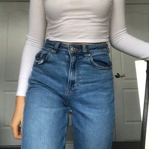 American Eagle mom jeans